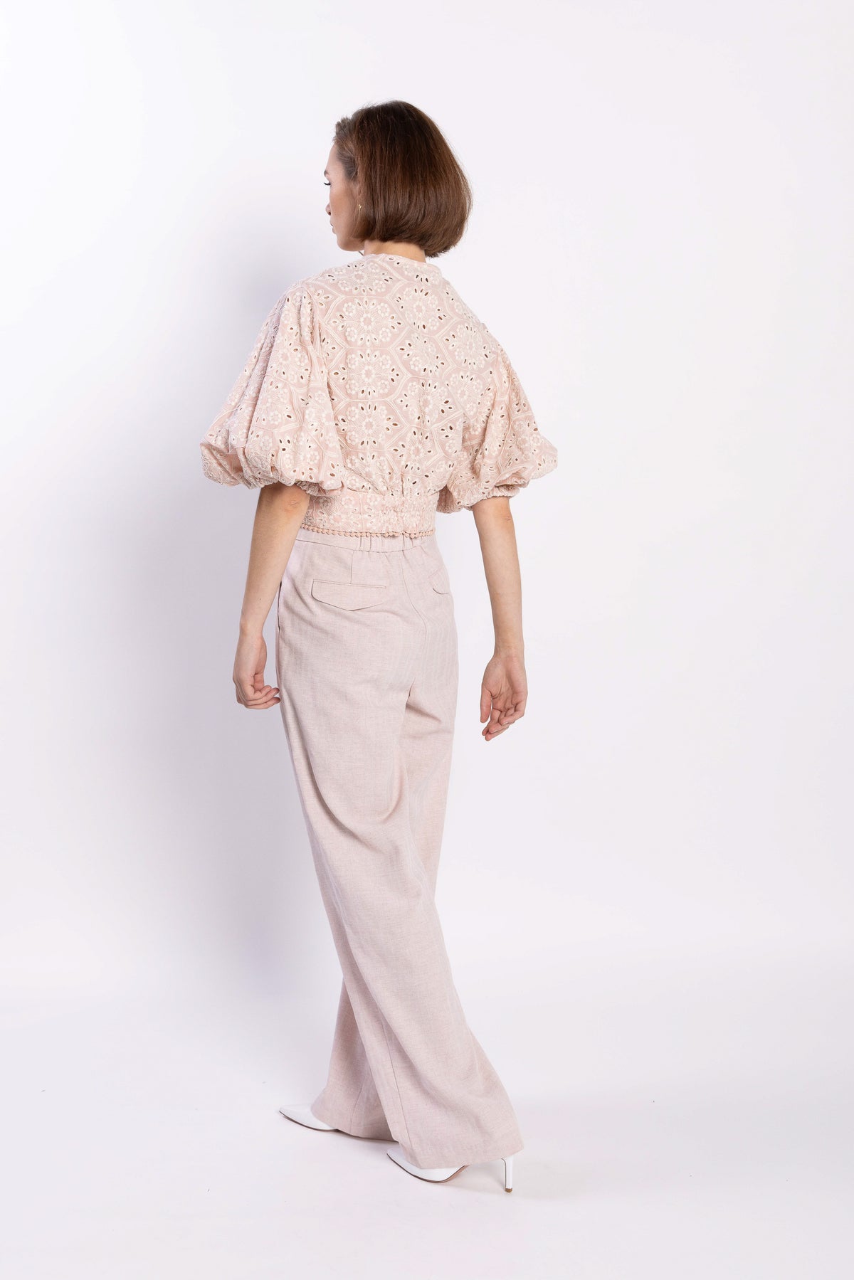 LOUGHLIN - 1288L - Tilly Top - Pink Anglaise