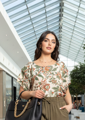 1326 - Lana Top - Del Ray Cream