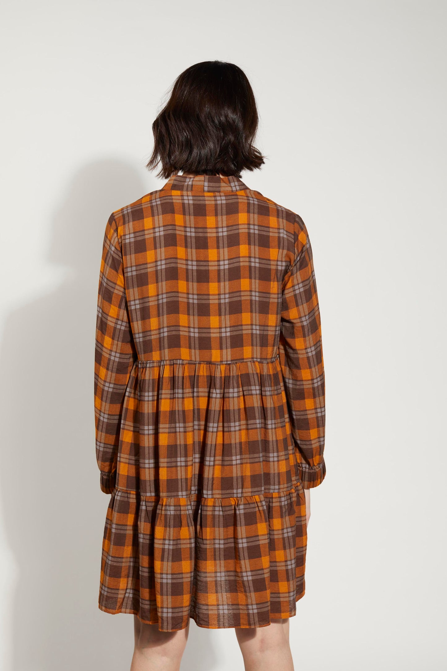 2168 - Fraser Dress - Autumn Check