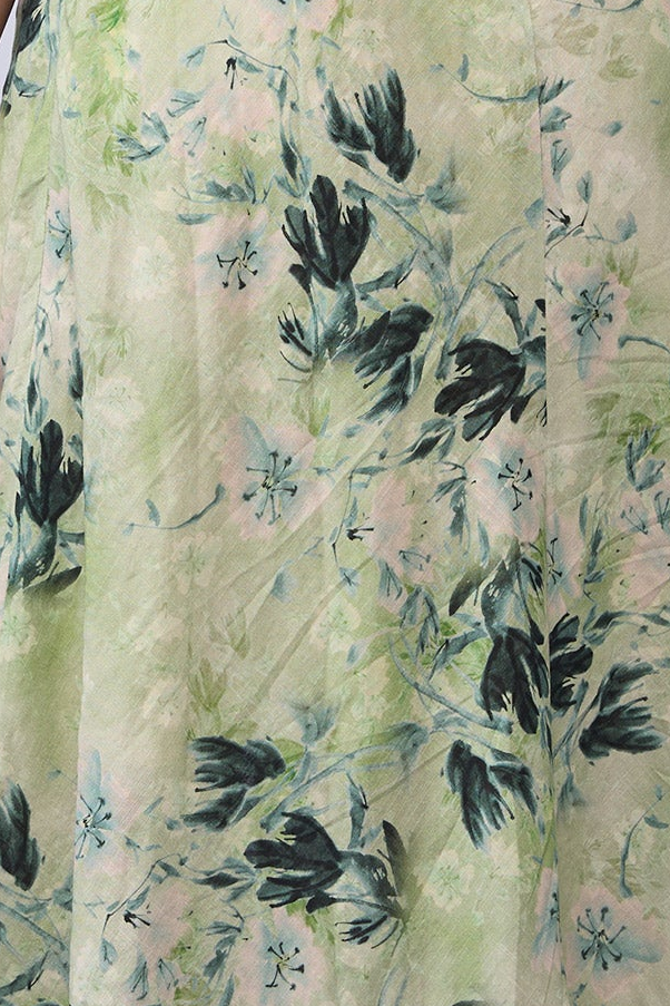 BREEZE DRESS - OLIVE LEAF