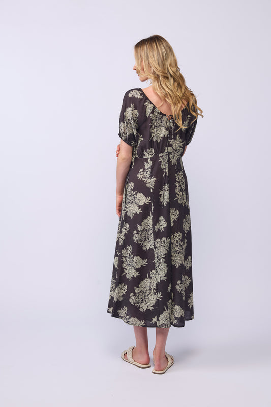 ANNABELLE DRESS - FLORAL SHADE