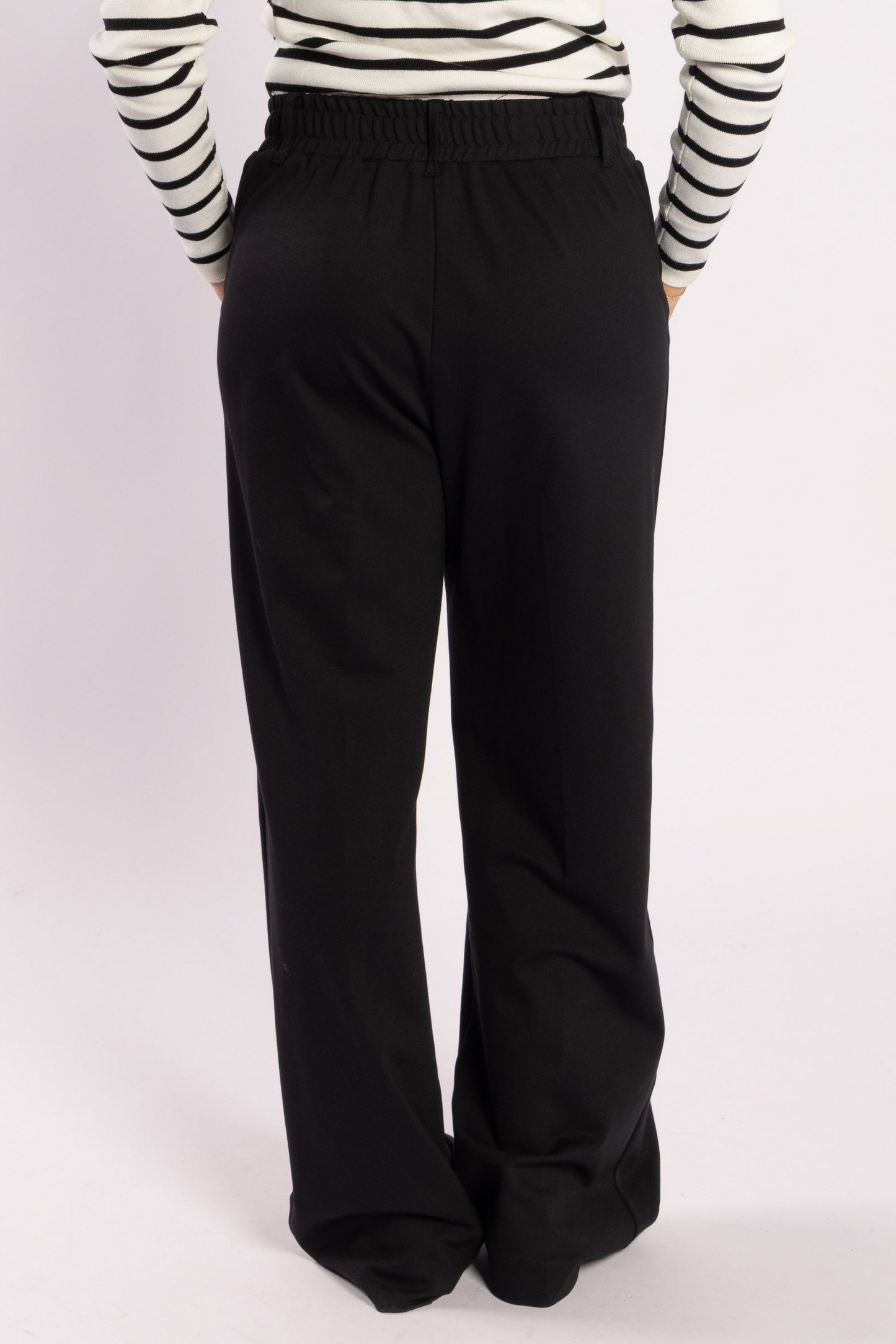 4033P - Lake Pant Ponti - Black Ponti
