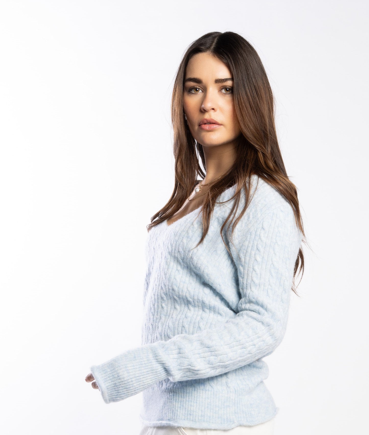 3074 - Lucie Jumper - Ice Blue