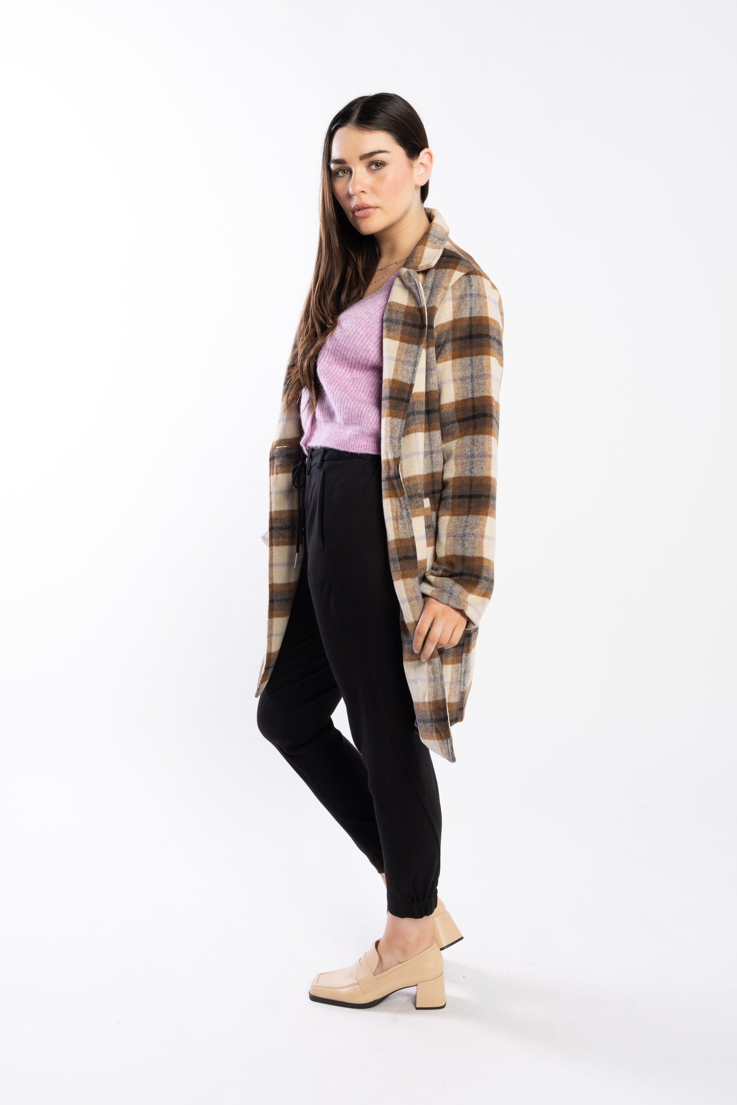 5028 - Glacier Coat - Autumn Check
