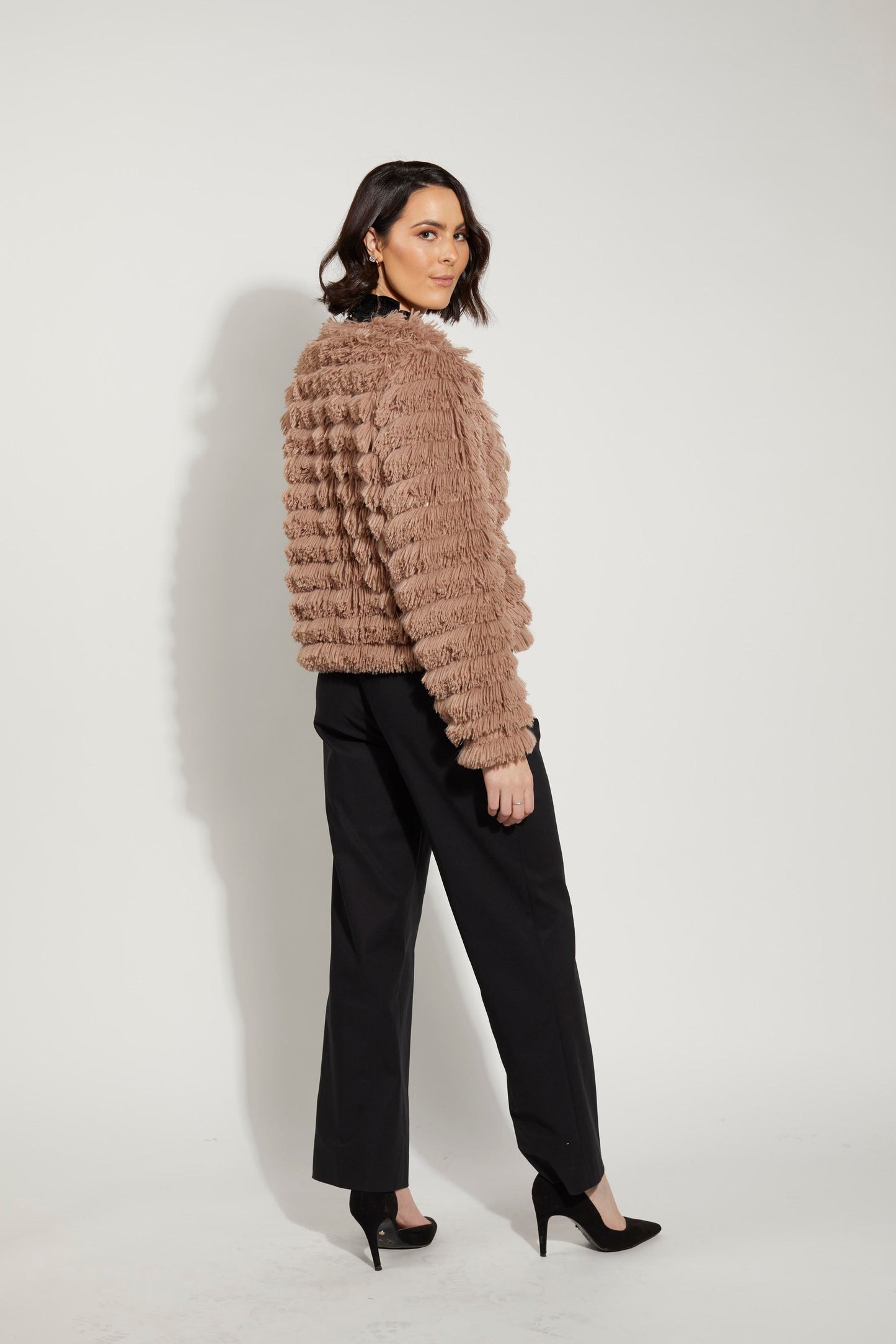 5053 - Fur Baby Jacket - Porcini