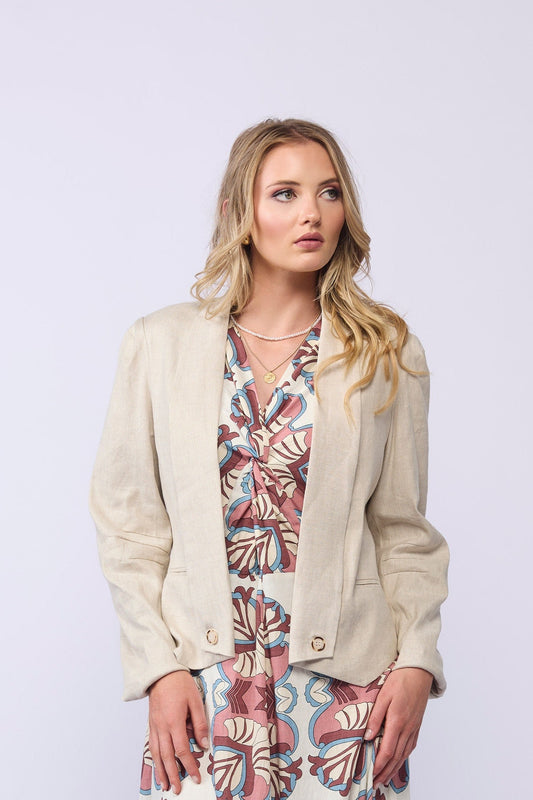GAIA JACKET- NATURAL