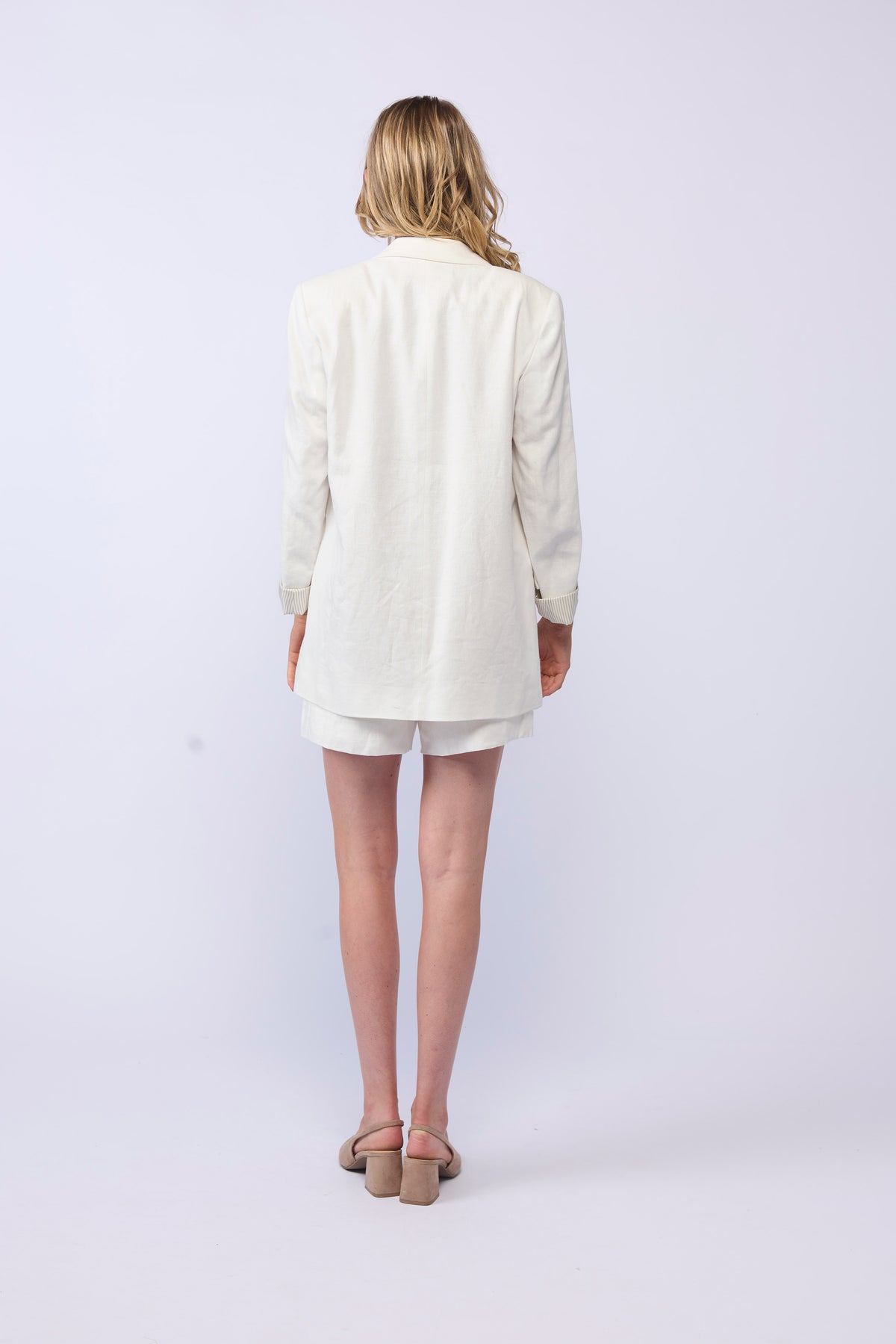 BLAIR BLAZER - OFF WHITE