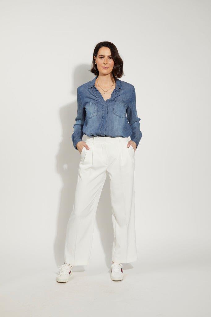 4039 - Sassy Pant - Ivory