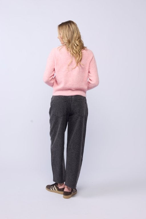 3067L - Adept Jumper - Pink Marle