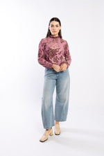 1085 - Heidi Blouse - Bloom