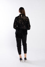 4052 - Noni Pants - Black Pinstripe
