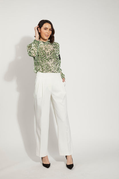 4039 - Sassy Pant - Ivory