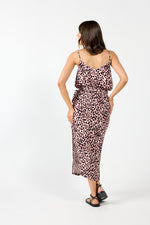 6058 - It's a Wrap Skirt - Animal Print