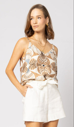 1113 - Honey Cami - Pompeii Print
