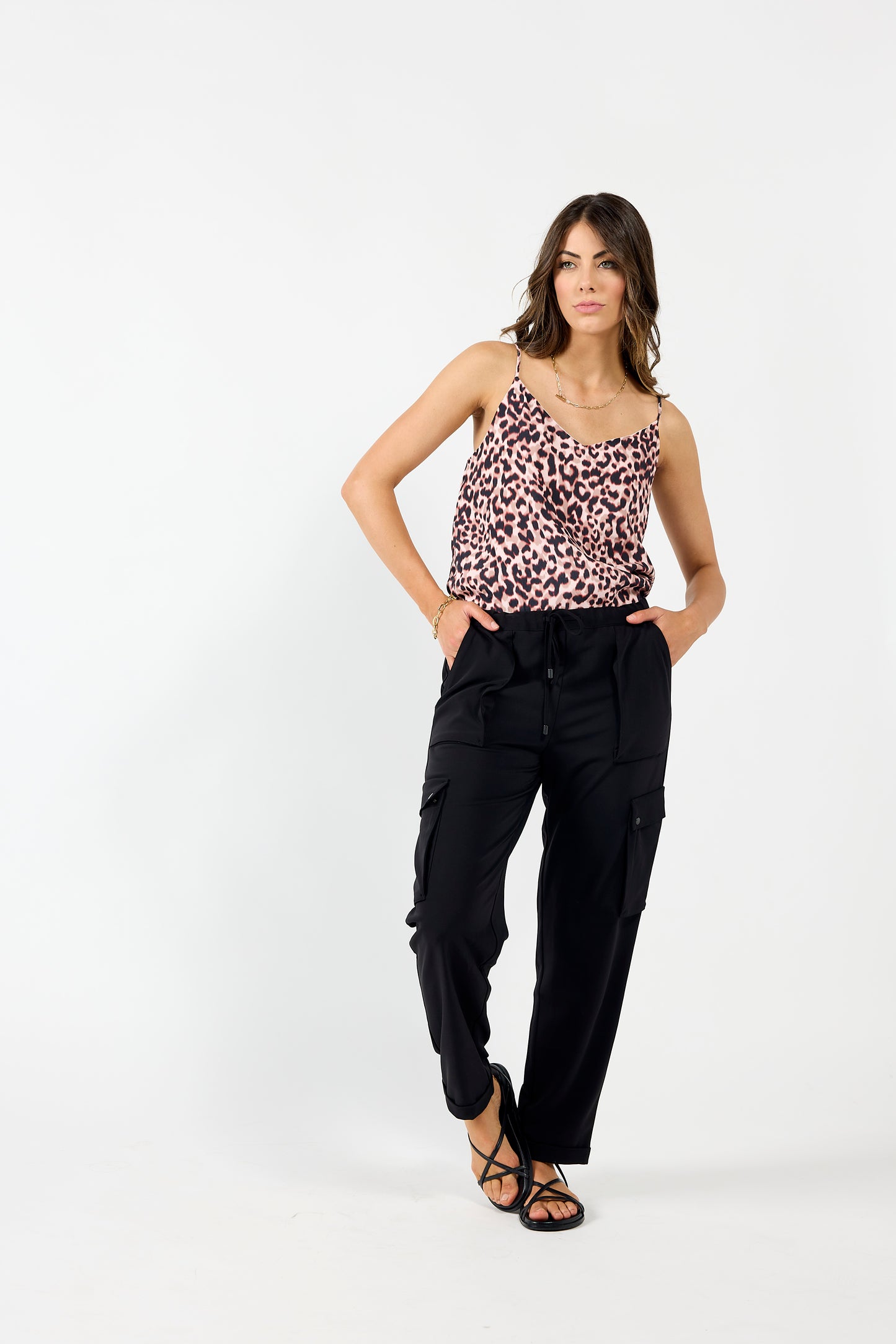 1113 - Honey Cami - Animal Print