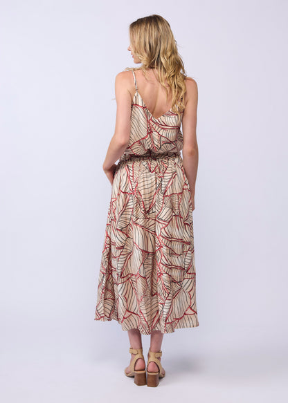 FOUND SKIRT - VENETIAN PRINT