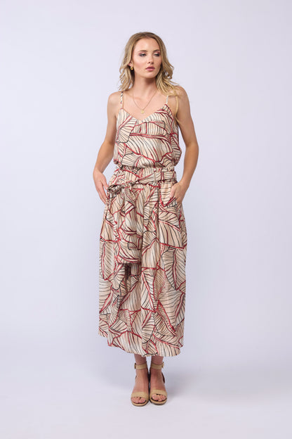 FOUND SKIRT - VENETIAN PRINT