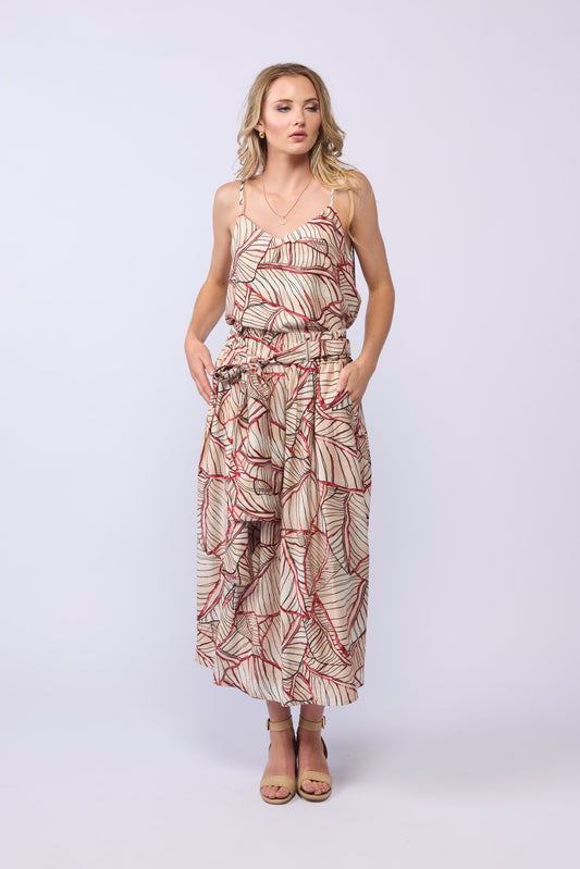 FOUND SKIRT - VENETIAN PRINT