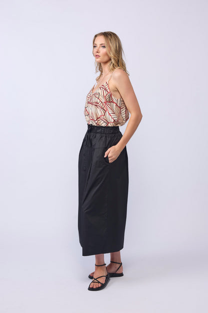 LONGING SKIRT - BLACK