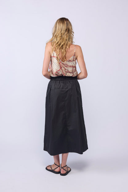 LONGING SKIRT - BLACK