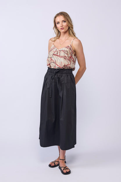 LONGING SKIRT - BLACK