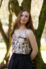 1113 - Honey Cami - Pompeii Print