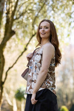 1113 - Honey Cami - Pompeii Print