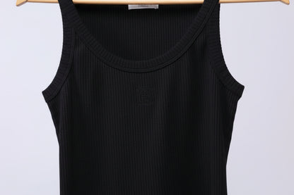 1129 - Ruby Logo Rib - Black