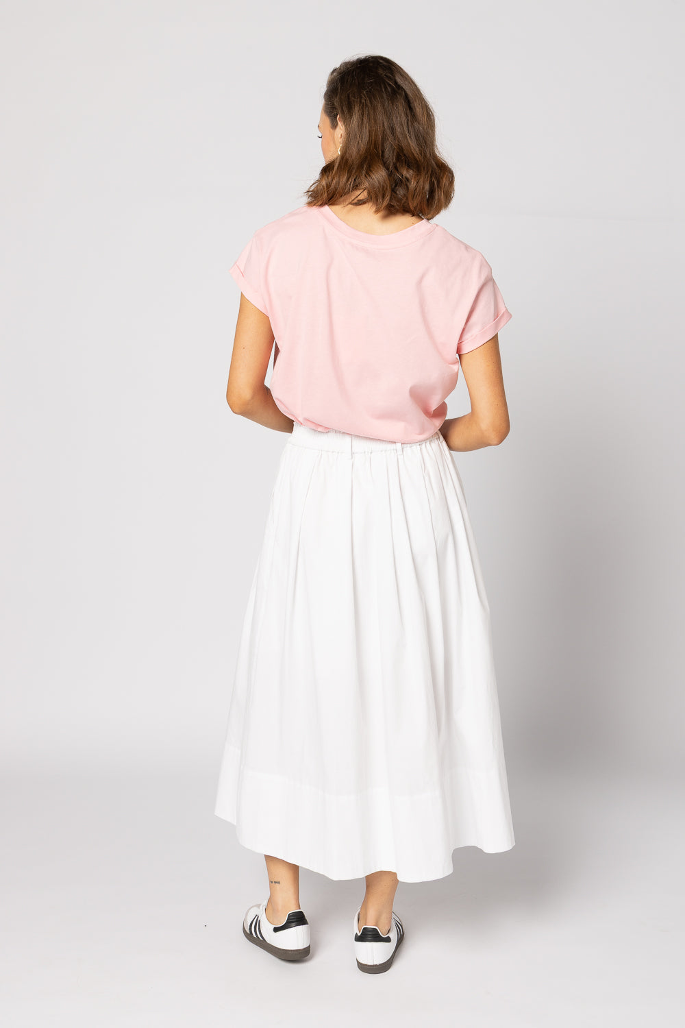 6052 - Direction Skirt - White