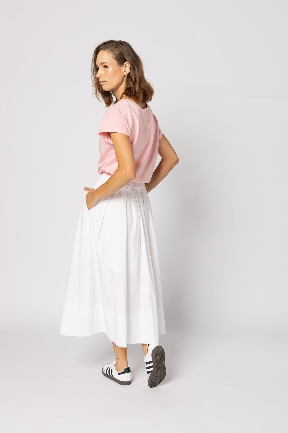 6052 - Direction Skirt - White
