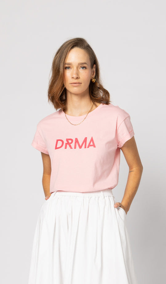 1131 - Drma Tee - Pink/Red