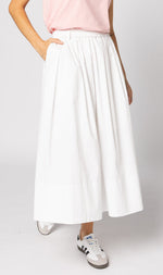 6052 - Direction Skirt - White