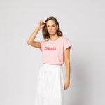1131 - Drma Tee - Pink/Red