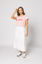 6052 - Direction Skirt - White