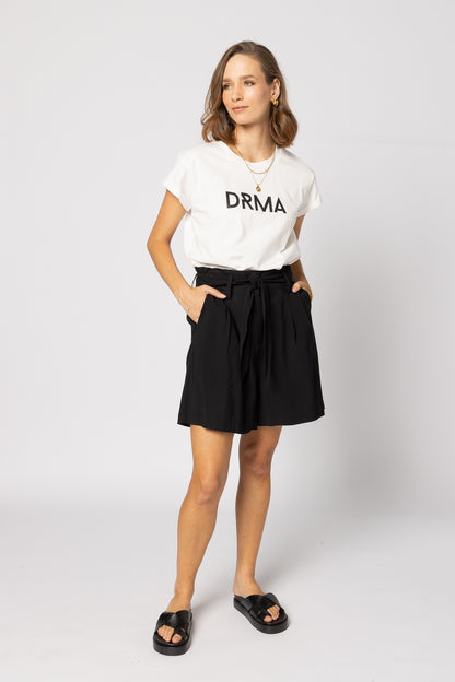 1131 - Drma Tee - White/Black