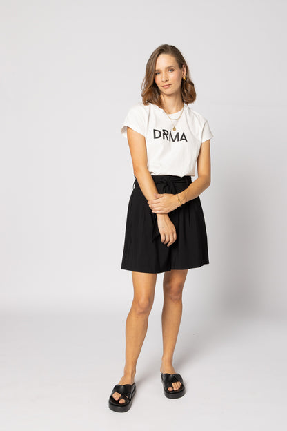 1131 - Drma Tee - White/Black