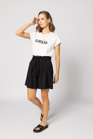 1131 - Drma Tee - White/Black