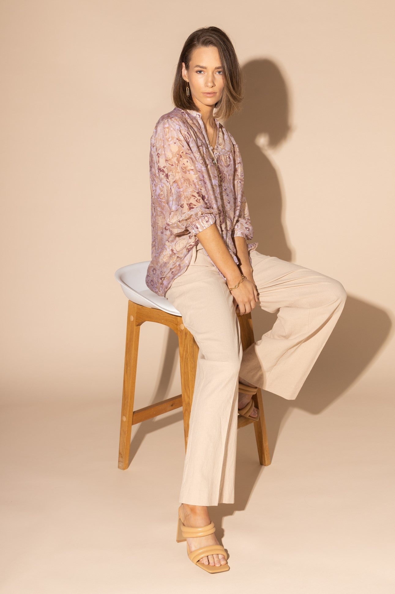 4046L - River Pant - Taupe