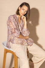 LOUGHLIN - 1169L - Bloom Blouse - Gold Rose