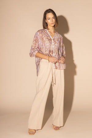 LOUGHLIN - 1169L - Bloom Blouse - Gold Rose