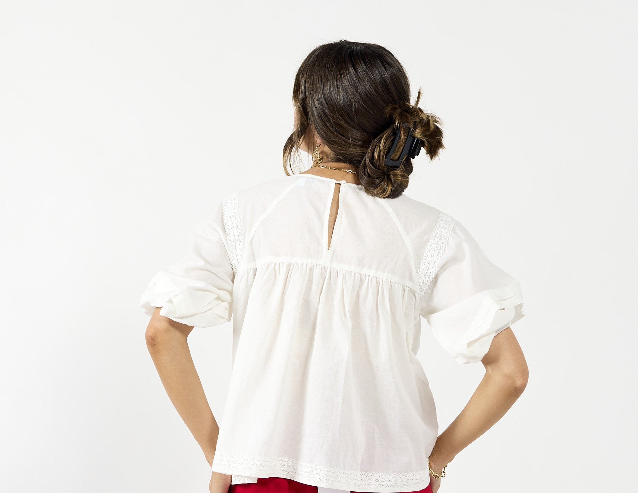 1172 - Dawn Top - White