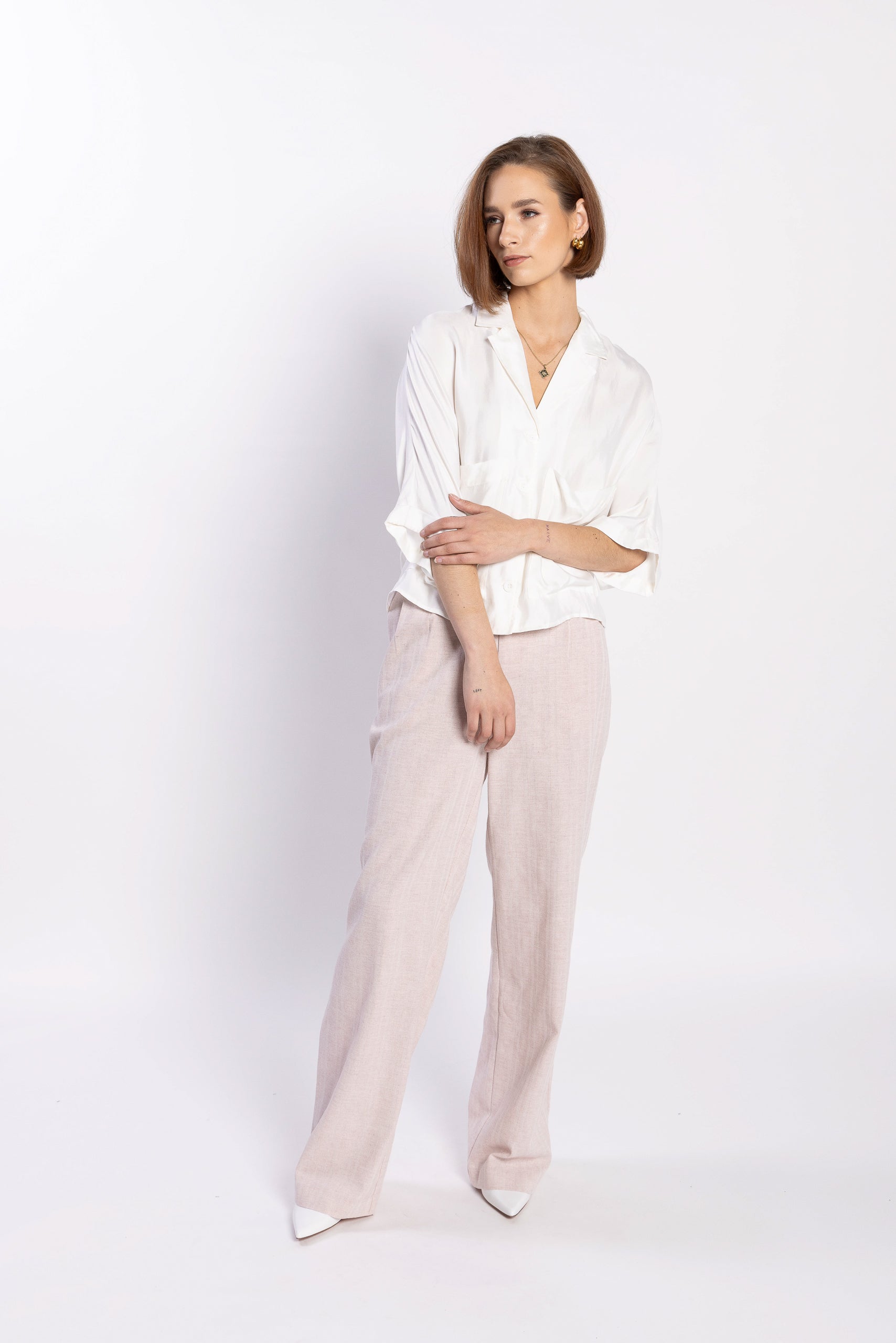 LOUGHLIN - 4057L - Lindy Pant - Pink Marle