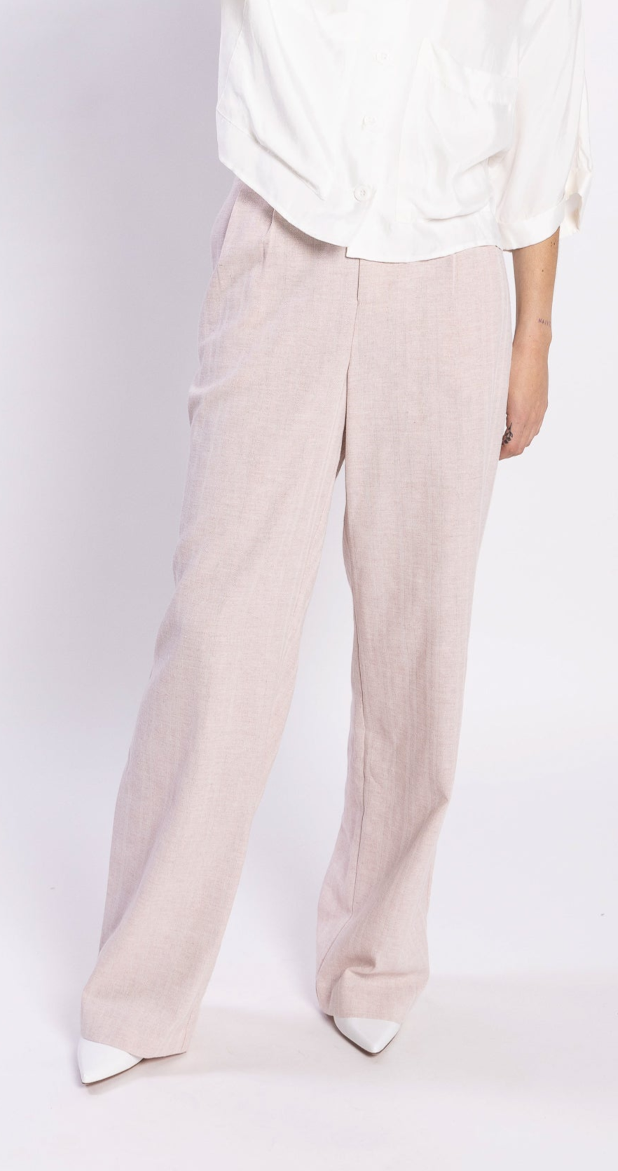LOUGHLIN - 4057L - Lindy Pant - Pink Marle