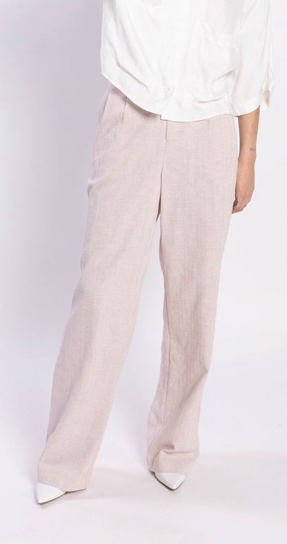 LOUGHLIN - 4057L - Lindy Pant - Pink Marle