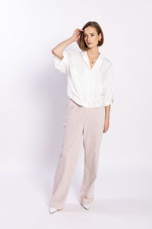 LOUGHLIN - 4057L - Lindy Pant - Pink Marle
