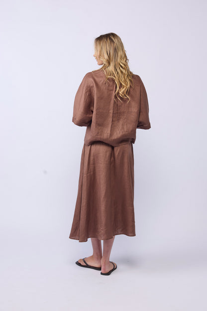NINTH SHIRT -  MOCHA