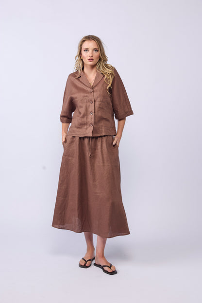 NINTH SHIRT -  MOCHA