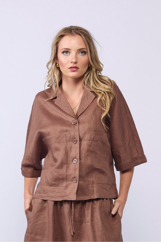 NINTH SHIRT -  MOCHA
