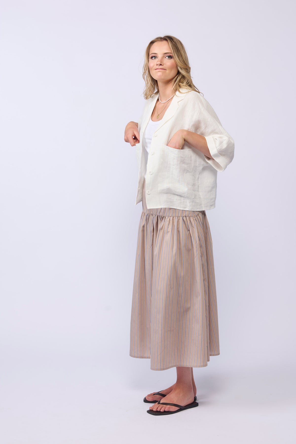 NINTH SHIRT - WHITE