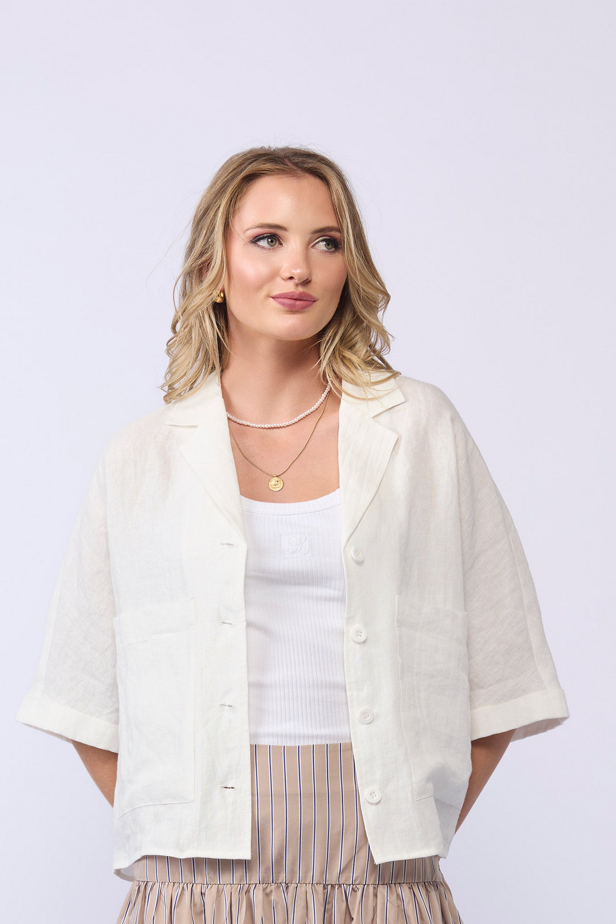 NINTH SHIRT - WHITE